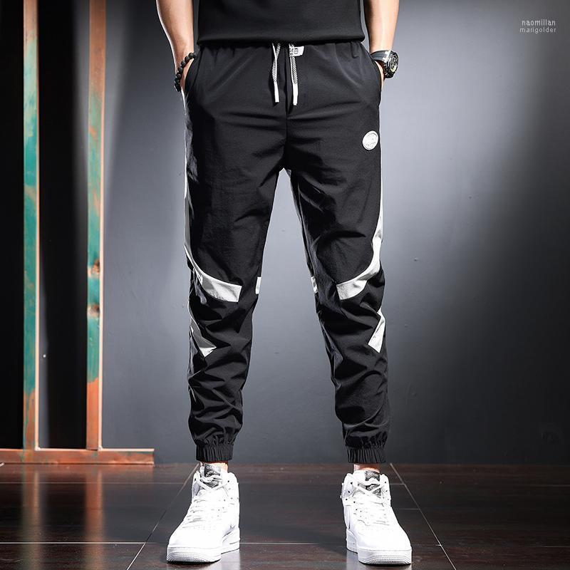 

Men's Pants Sport Men 2022 Summer Jogging Trousers Fashion Streetwear Black Lightweight Elastic Waist Drawstring JoggersMen's Naom22
