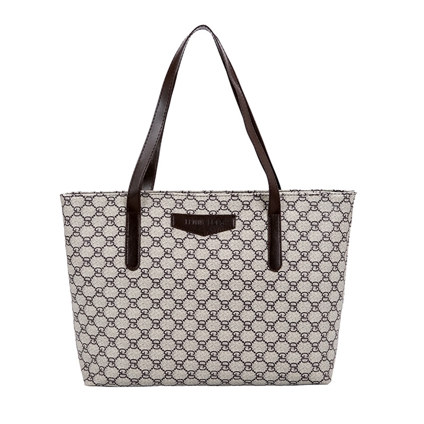 

Purse summer new leisure style trend women's bag single shoulder bag letter simple bag, White