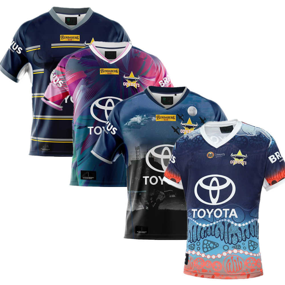 

2022 New Men's t Shirts 2x7y 2023 Cowboys Indigenous Mens Women in League Jersey Home Away Anzac Rugby Big Size  5xl, Shorts