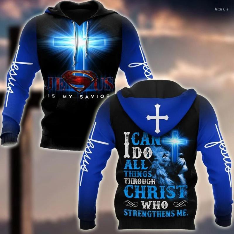 

Men's Hoodies & Sweatshirts PLstar Cosmos God Christian Catholic Jesus Retro Streetwear Funny Pullover Harajuku 3DPrint Men/Women Zip/Hoodie