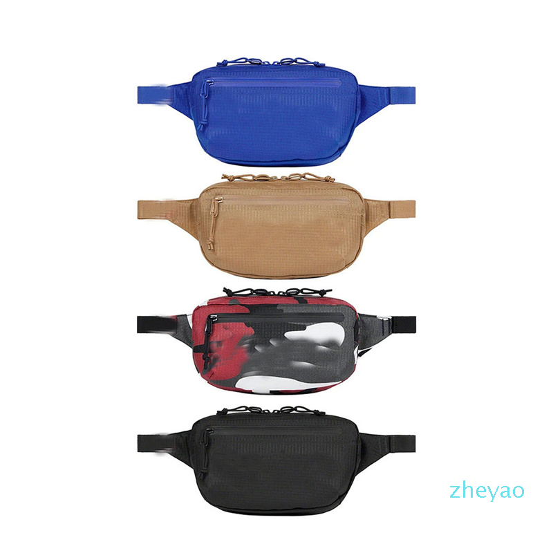 21 Sac de taille Unisexe Fanny Pack Sacs de plein air Mode Messenger Sac de poitrine Sac à bandoulière