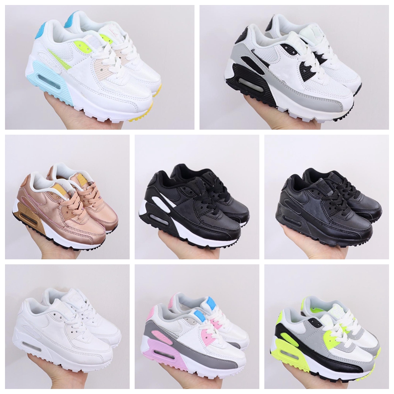 

2022 toddler designer Kids shoes Sneakers Presto 90 Running shoe Children Sports White Chaussures Pour Enfants Trainers luxury fashion Infant Girls Boys Size 28-35, Brown