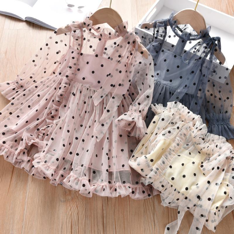 

Girl's Dresses Summer Cute Girls Dress Fancy Flower Princess Toddler Tutu Baby Tulle Casual WearGirl's, -k07-