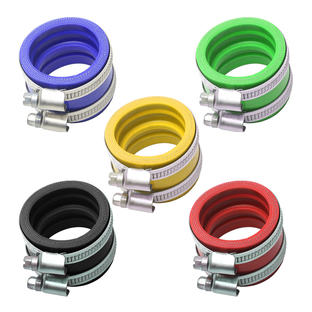 

Motorcycle intake manifoldcarburetor interface 45mm Carburetor Flange Intake Adapter Manifold Boot Fit 34/36/ 38/40/42mm Carb