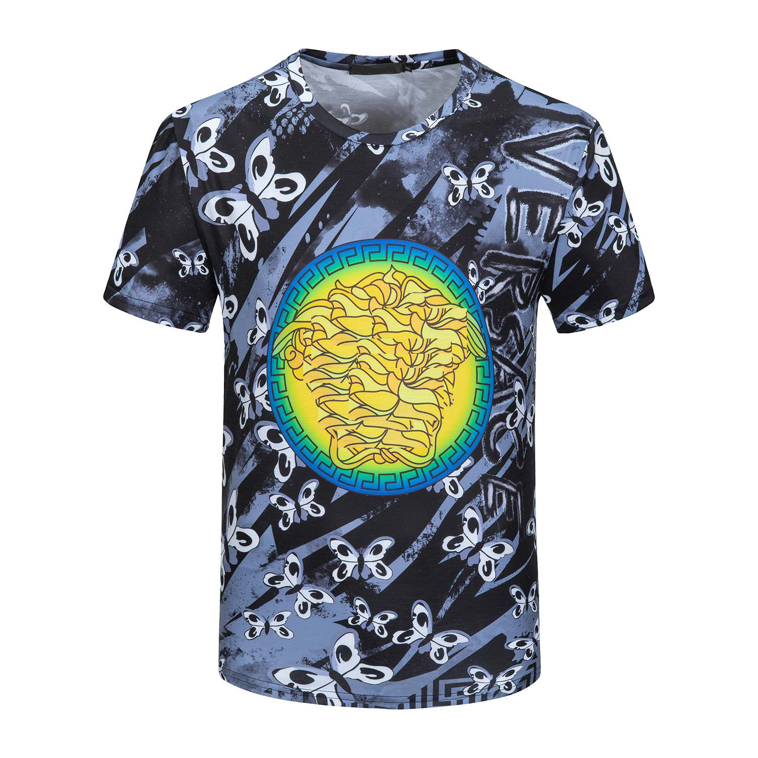 2021 NEW Pringting Tee Cotton Summer Street Skateboard Mens T-shirt Men Women Short Sleeves Casual Tee Size S-4XL3-image-757382481