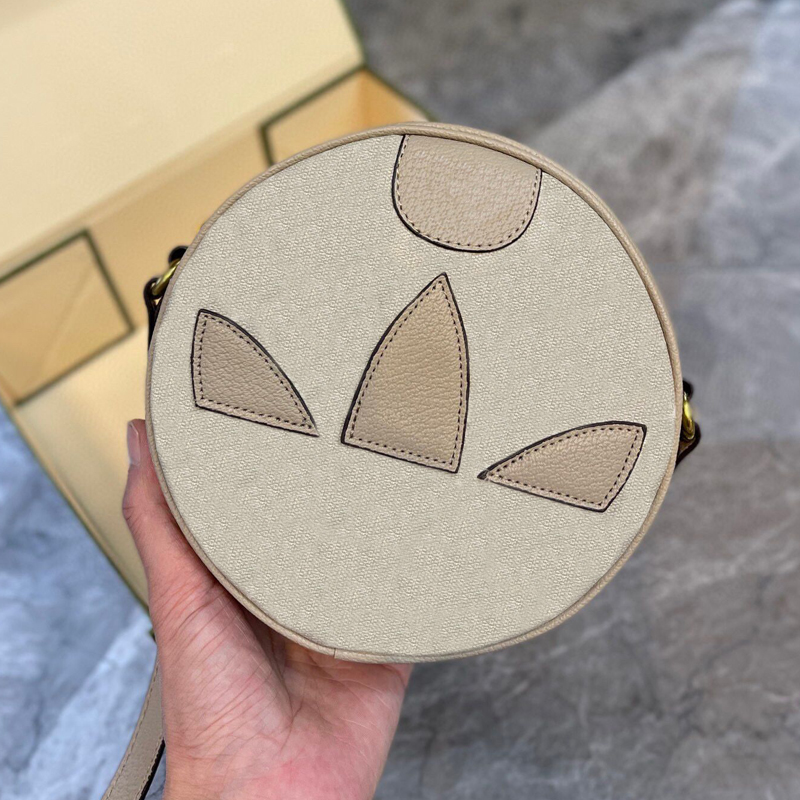 

Round Bag High Quality Luxury Bags Fashion Ladies Crossbody Designer Handbag Pretty Letters Shoulder bag women Handbags vintage hardware with Dustproof wallets MM, Khaki