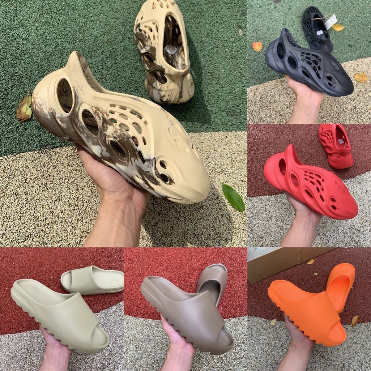 

Slides Slippers Desert Sand Summer Brown Flat Mens Women Beach Resin Slide Sandal Graffiti Bone Rubber MXT Moon Gray Mineral Blue Vermillion Red Designers Y14, Please contact us