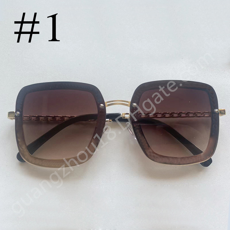 

Fashion Letters Full Frame Women's Sunglasses for Men Women Summer Sun Glasses with Gift Box