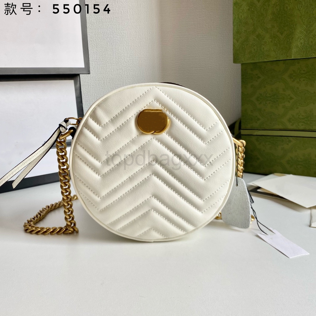 

Designer Bags handbag Small bag woman Fashion style 2021 fashionable ladies one-shoulder messenger chain Rhombus high-capacity Cc Handbag, Red