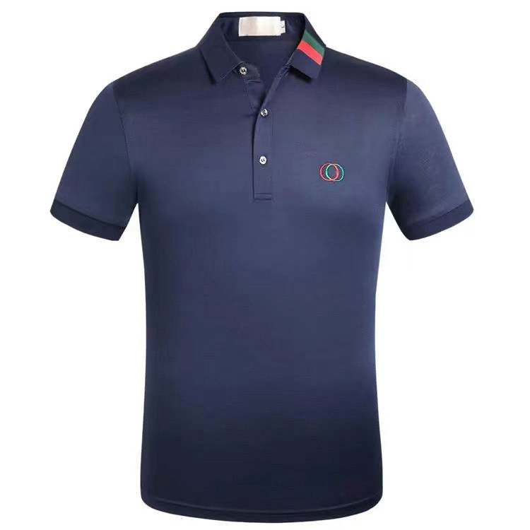 

Luxurys Designers Summer Mens Women's drees fashion Cotton POLO Shirt Men Turn Down Collar Casual Social Brand printing Man Polos Tops 100%cotton M-3XL#623