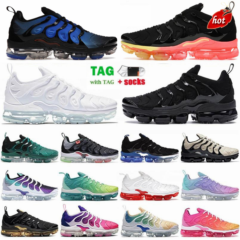 

Tn Plus Running Shoes For Men Women Big Size 46 47 Sports Sneakers Triple Black White Red Bright Crimson Sunset Pulse Bubblegum us 12 13, 16