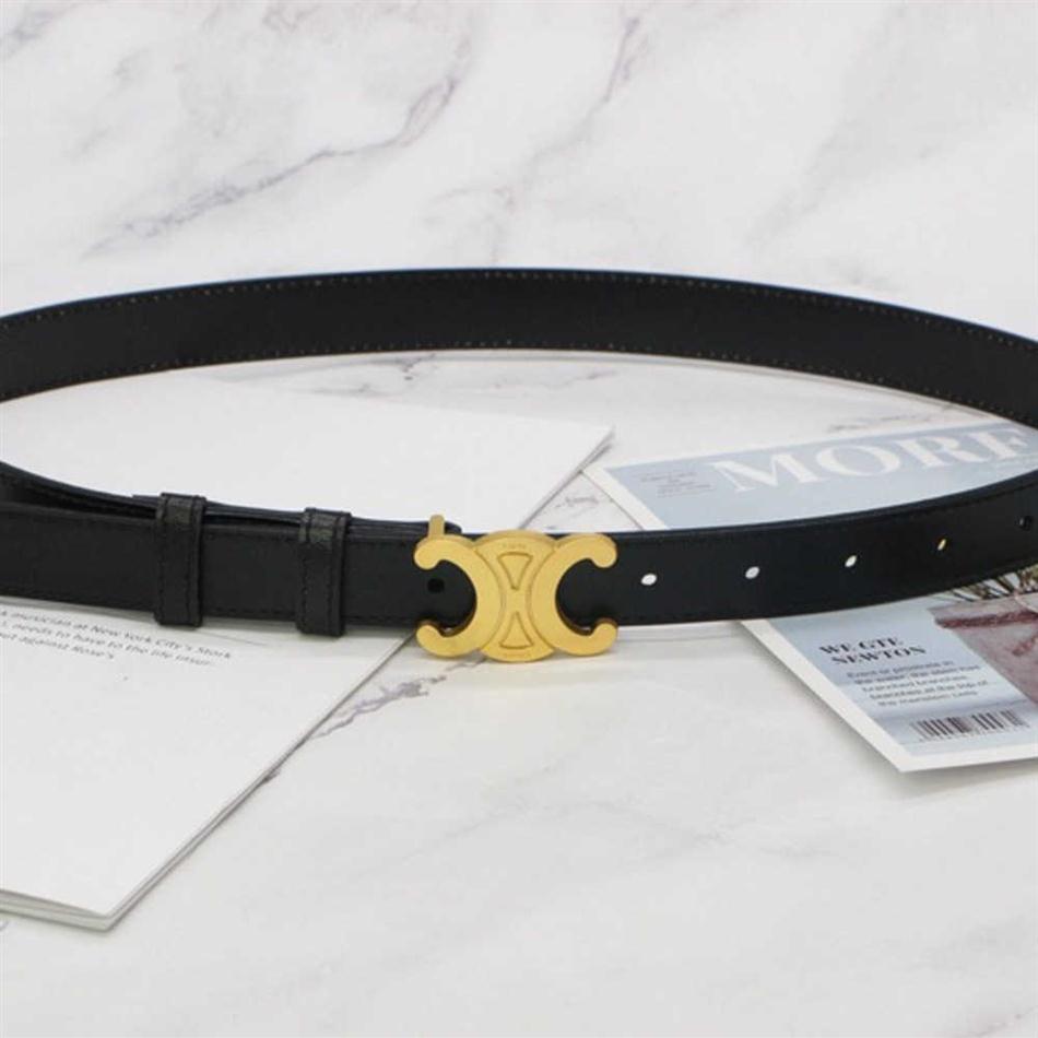 

New Double-c Korean Women's Simple Fashion with Sweater Dress Leather Belt UZ8163038, Black