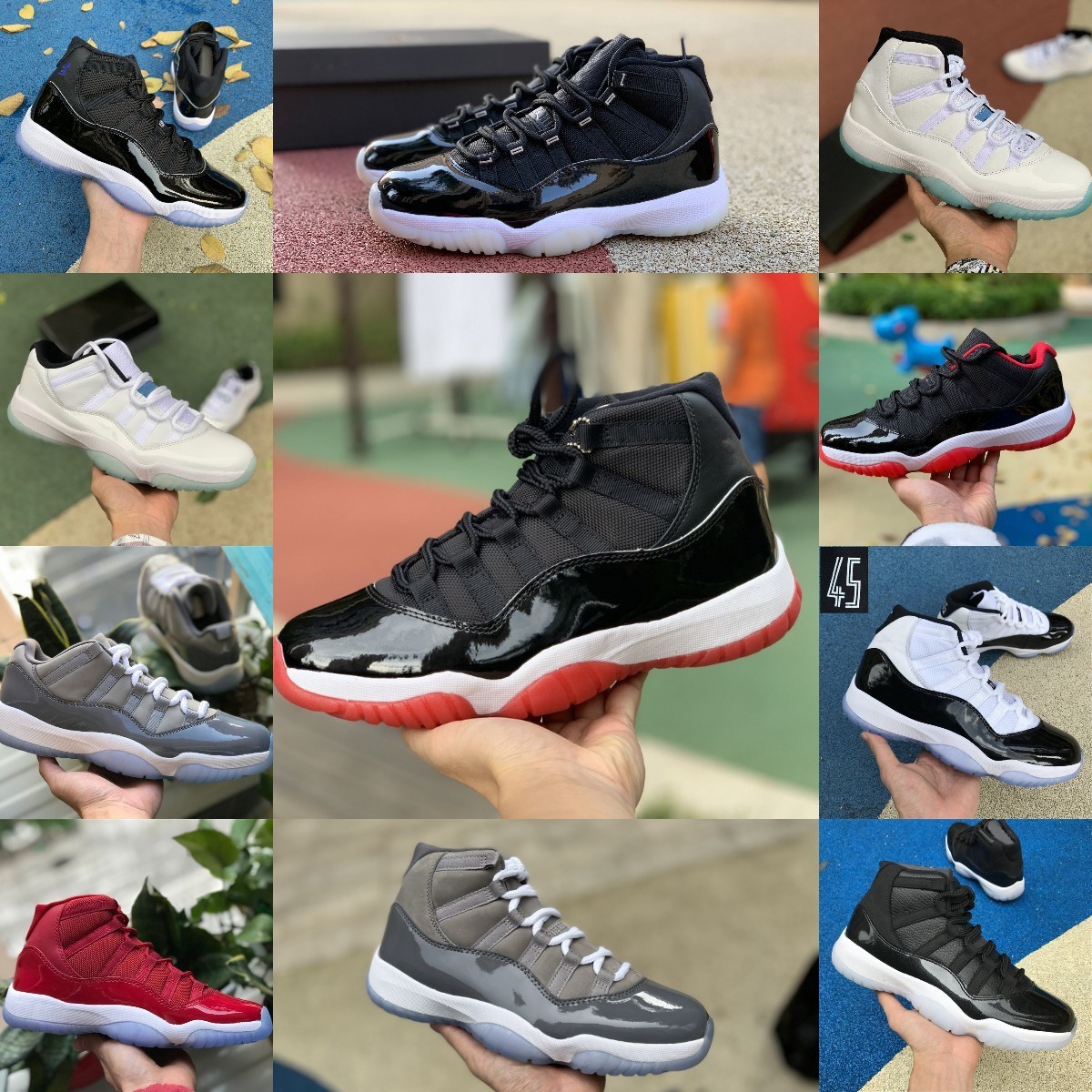 

Jumpman Jubilee 11 11s High Basketball Shoes COOL GREY Playoffs Bred Legend Blue 25th Anniversary Space Jam Gamma Blue Concord 45 Low Columbia Designer Sneakers, Please contact us