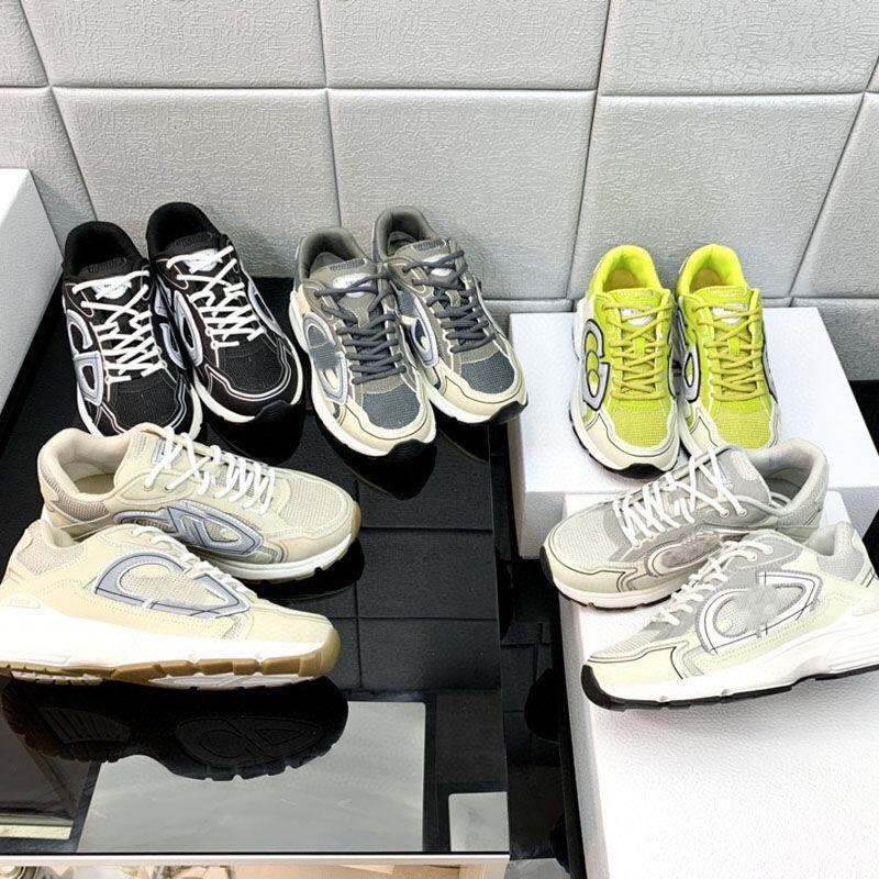 

Designer D B30 B 30 running shoes women men for Lace-up Vintage Luxury platform Chunky Calfskin Mesh Grey Technical Oblique Runner Trainers trainer sneakers sneaker, I need look other product