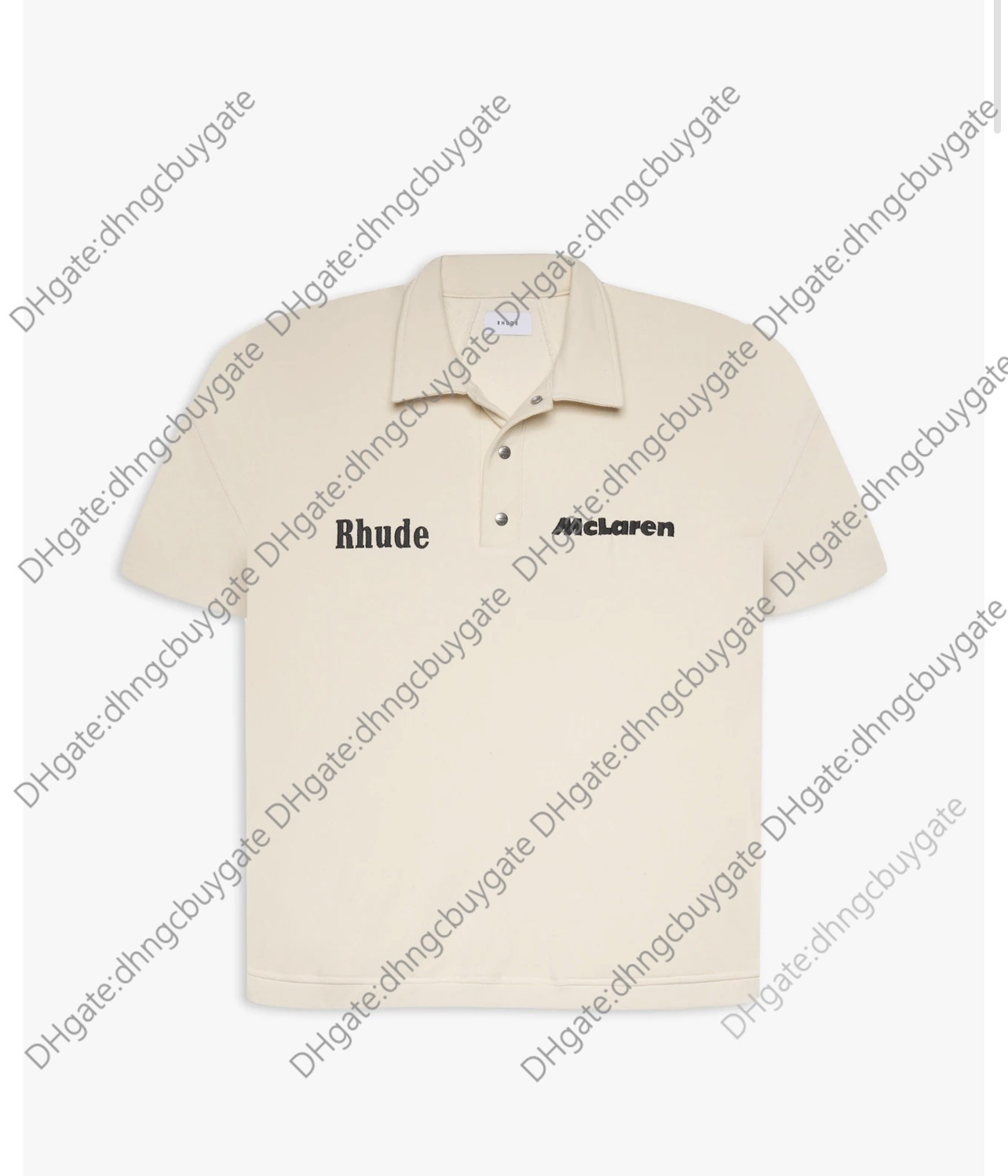 

t Shirt Designer Rhude Simple High Street T-shirt Trendsetter Street Printing Short Sleeve Tee Couple Men and Women, Khaki