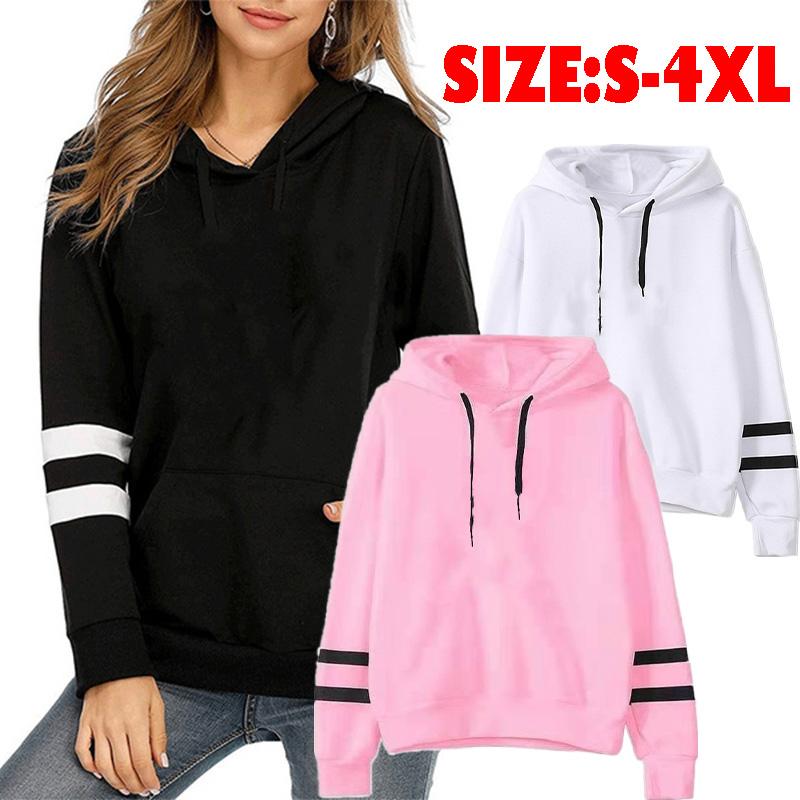 

Women' Hoodies & Sweatshirts Hooded Top Women Sweatshirt Long-sleeved Autumn Casual StreetwearWomen, Dark grey