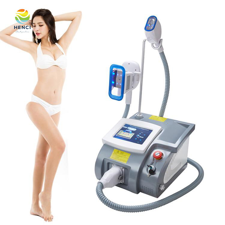 Freezing fat reduction three handles optional cold slimming body portable fat frozen cryolipolysis machine