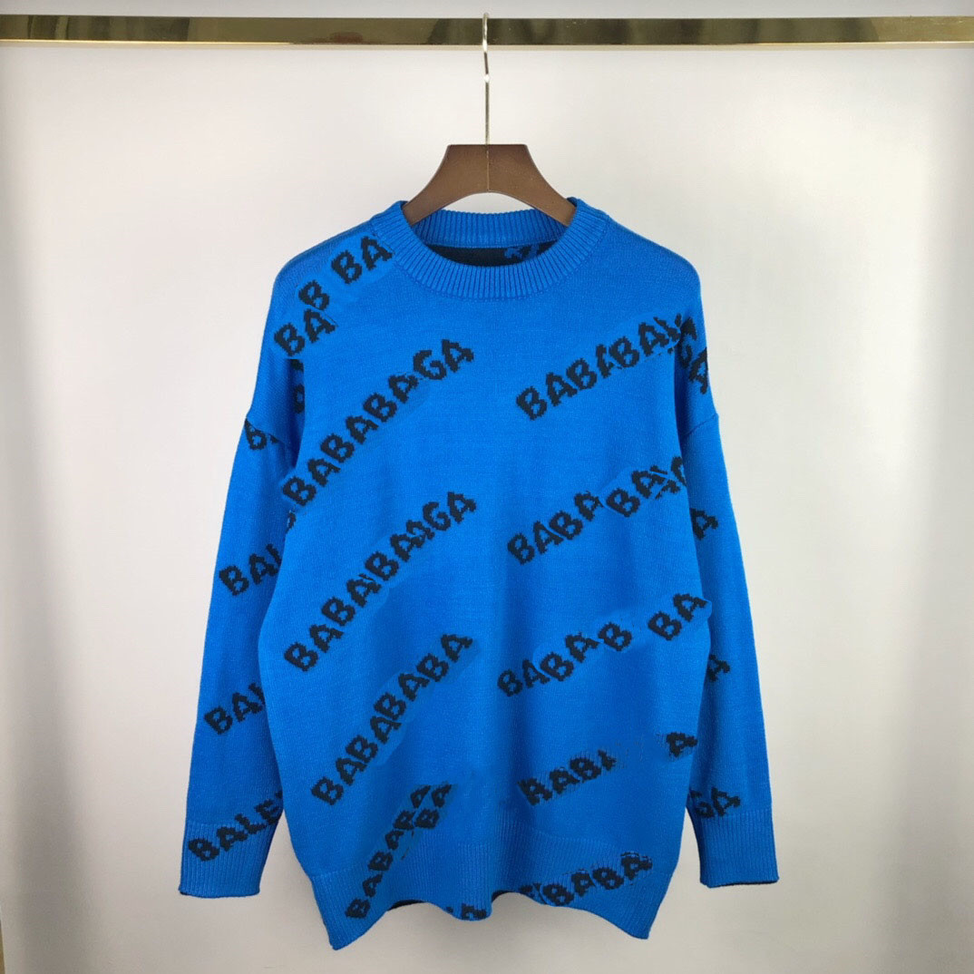 Designer classic mens designer sweater clothing Chest letter fashion Animal print casual Autumn Winter pullover Men women Crew neck Sweaters size S-