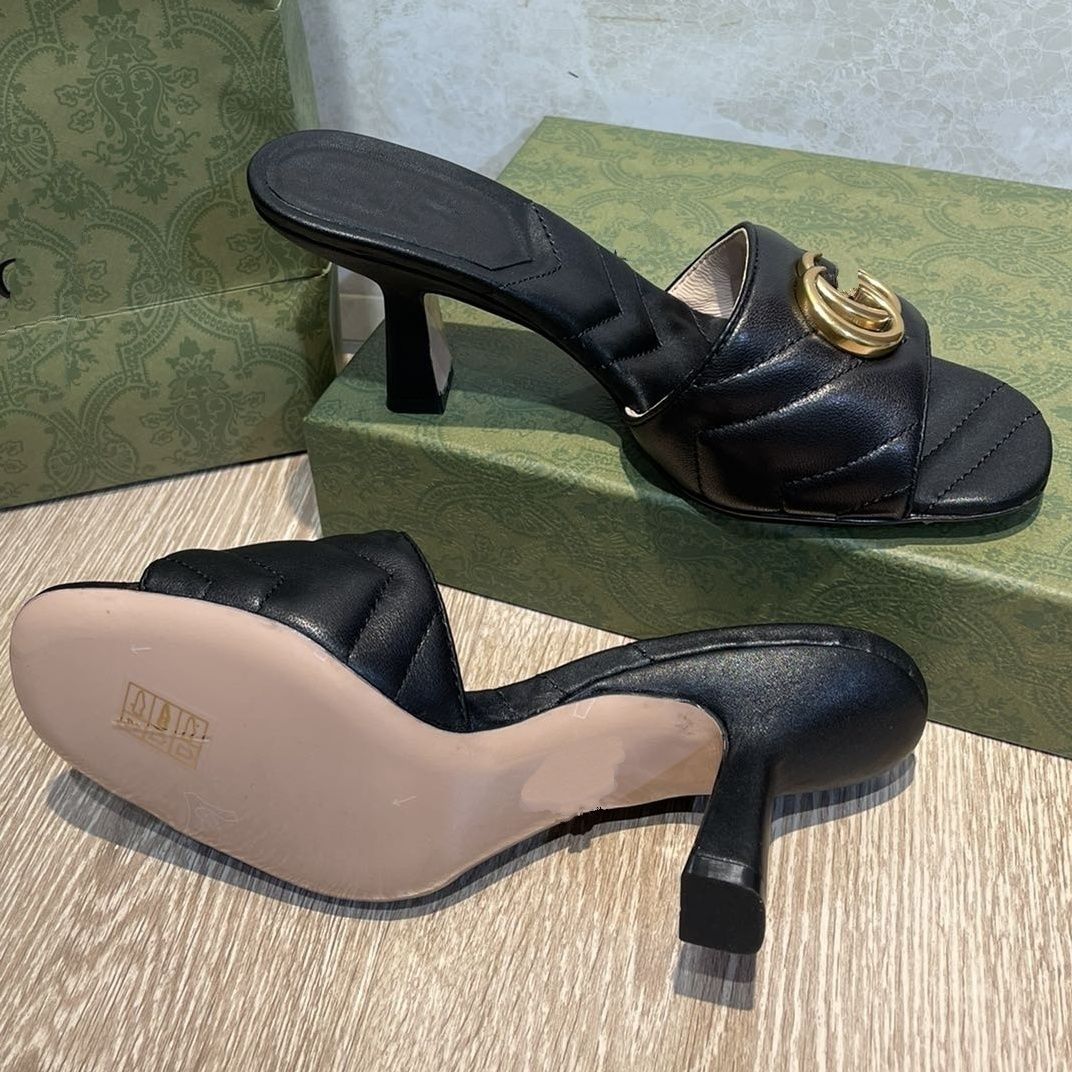 

Oran Sandals Designer Women H Slippers Leather Sandal Lady Beach Slides Summer Fashion Classic Slide Flats Platform Shoes Outdoor Slipper Size 35-42, Gg7