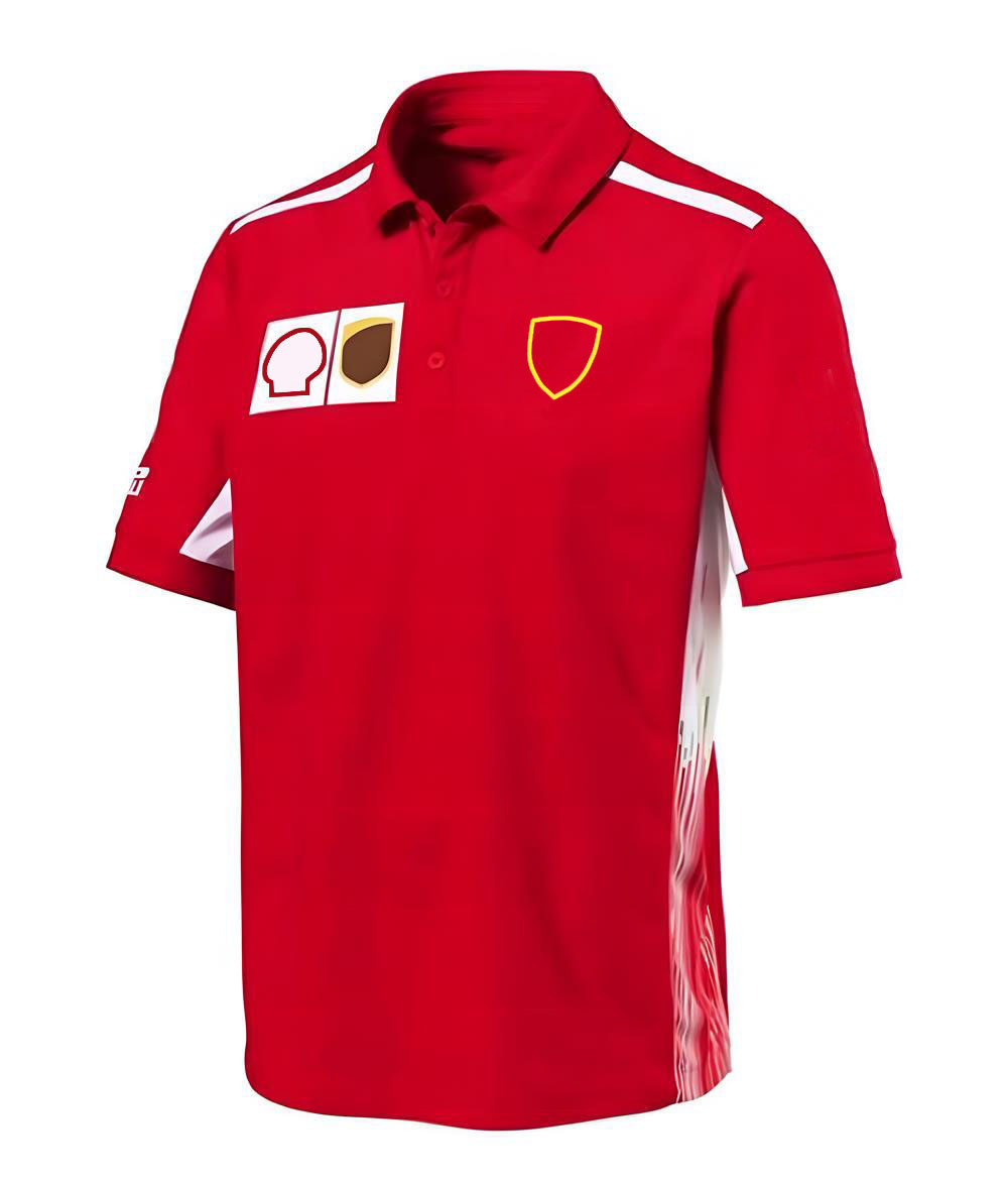 

2022 Hot Selling F1 Formula One Racing Suit Team Fan T-Shirt Polo Shirt Men's Short Sleeve Car Workwear Customized Plus Size
