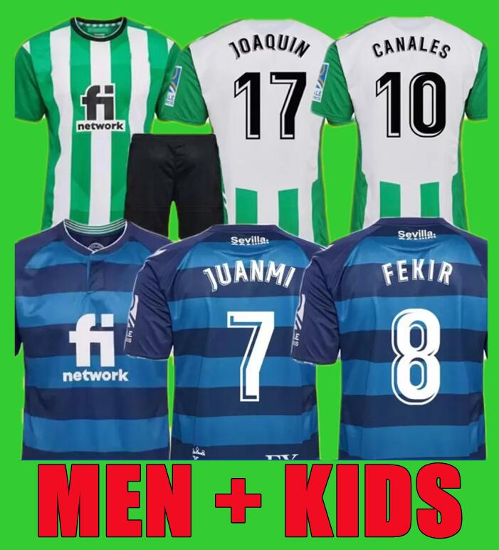 

22 23 real Betis soccer Jerseys JOAQUIN B.Iglesias camiseta de futbol Juanmi CANALES Fekir 2022 2023 special football shirts copa DEL rey FINAL MEN KIDS KIT home, 10