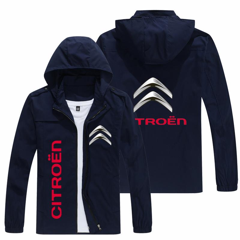 

Men's Jackets Men Jacket Logo Print Zipper Cardigan Fashion Slim Casual Baseball Uniform Biker Coat Tops -XXLMen's Men'sMen's, Dark blue