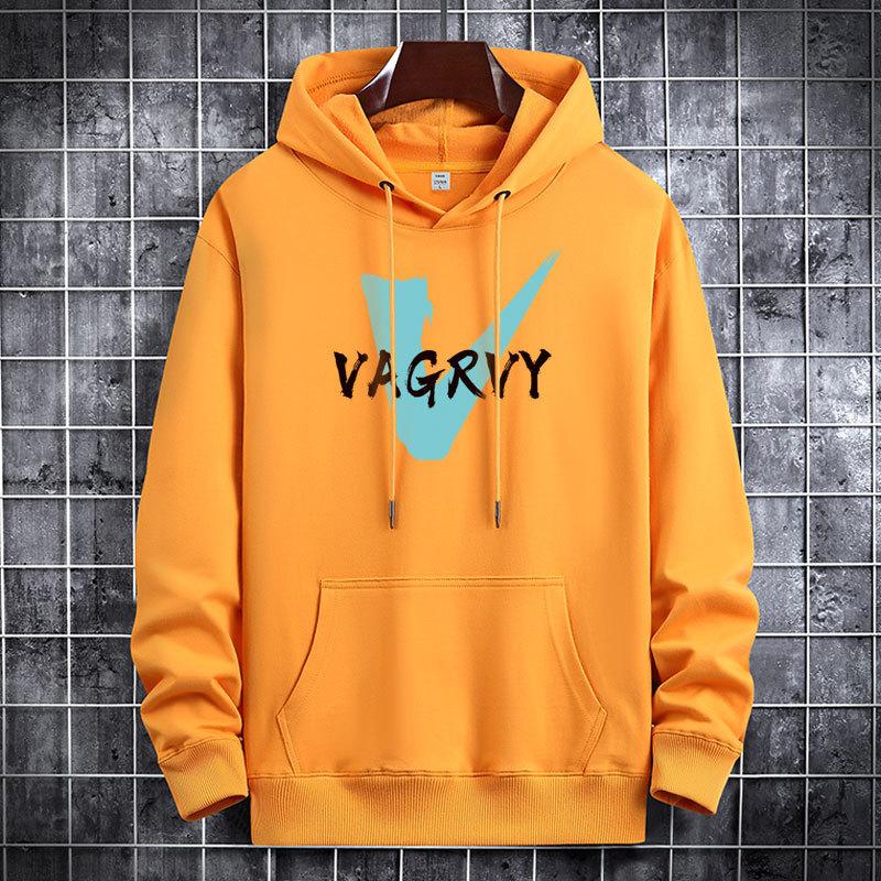 

Men' Hoodies & Sweatshirts Autumn Winter Plus Size Loose -5xl Simple Solid Color Hooded Sweater Korean Casual All-match Men Top, White