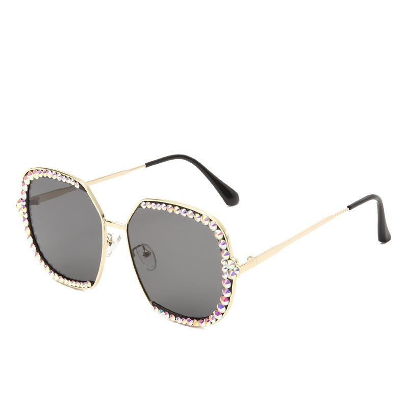

Sunglasses Women Punk Gothic Metal Diamond Luxury Sun 2022 Glasses Vintage Oculos Feminino Lentes Gafas Square De Sol UV400 MenSunglasses
