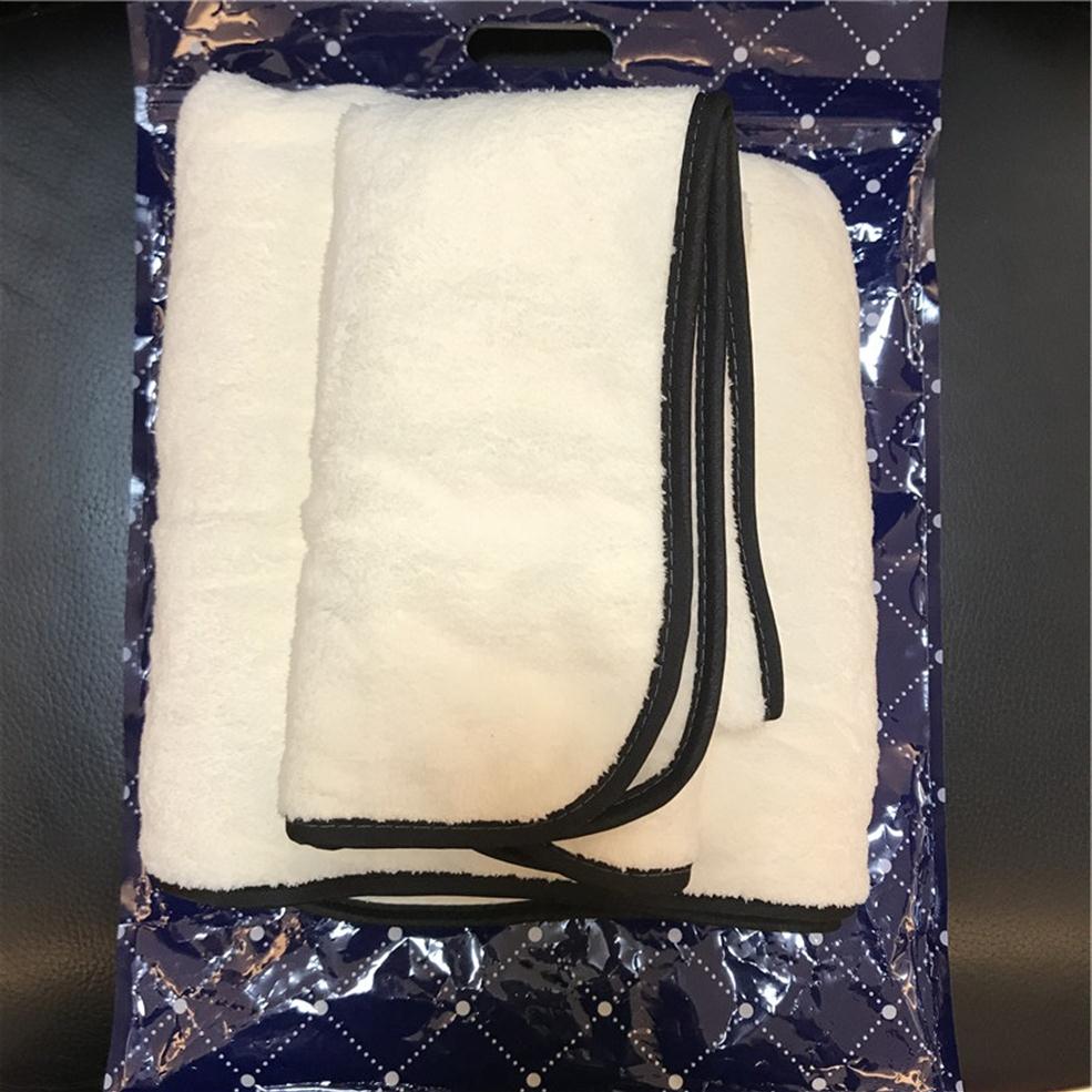 

solid color coral plush towel set 4 colors Portable bath beach towel fur soft towel fashion style with gift packing262g