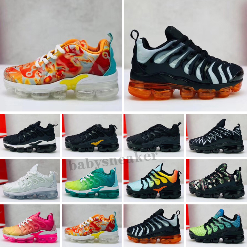 

2022 Chaussures Mens Kids Running Sports Shoes Infant boys girls tn plus ultra KUP OG White Black Jogging Sneakers Basketball Tns, Top quality