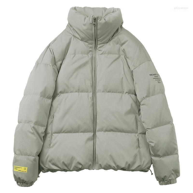 

Men's Down & Parkas Cotton-padded Clothes 2022 Winter Short Coats And Jackets Mens Stand Collar Jacket Phin22, Black