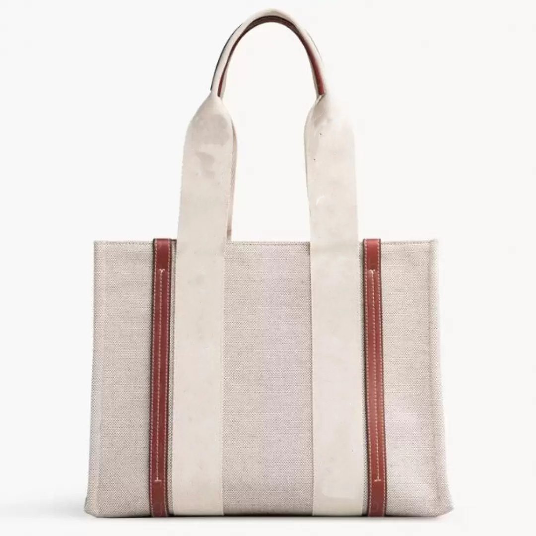 

Luxurys Shopping Beach 26cm Shoulder Bags Underarm Bag Fashion Women Handbags Canvas Crossbody Totes Black Brown Handle Large Medium and Small HQC433627