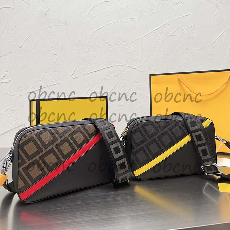 2022 mode hommes sacs à bandoulière conception de luxe classique lettre impression motif hommes sac de messager taille 25*15 avec boîte