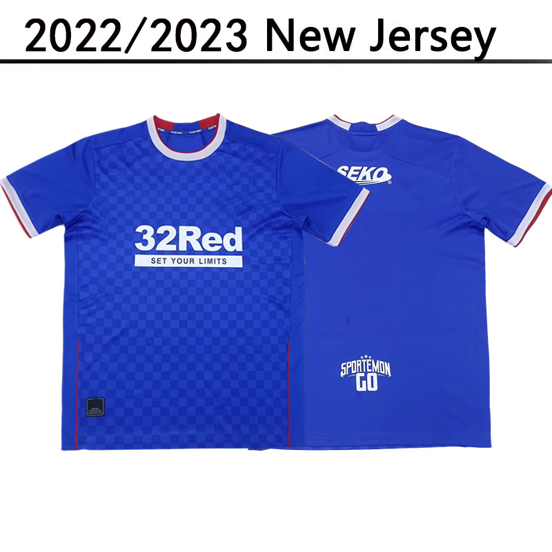 

22 23 Rangers Soccer Jerseys Glasgow Special 2022 2023 150th Anniversary TRAINING TEE DEFOE BARKER MORELOS 2021 full sets Jersey Football Shirt top