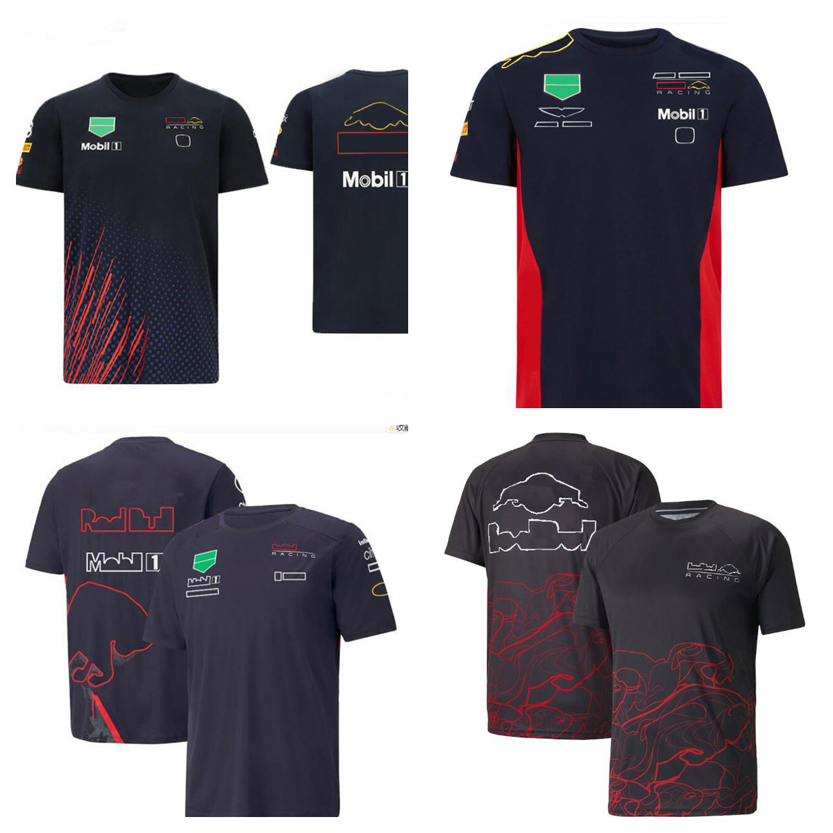 

F1 Formula 1 racing T-shirt new short-sleeved shirt with the same custom