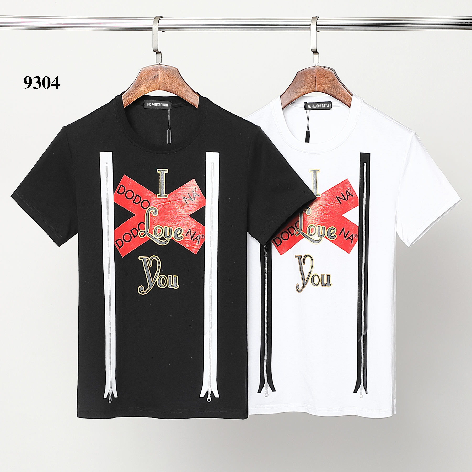 

DSQ PHANTOM TURTLE 2022SS New Mens Designer T shirt Paris fashion Tshirts Summer DSQ Pattern T-shirt Male Top Quality 100% Cotton Tops 0528, White