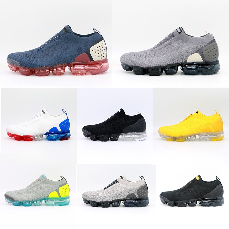 

New Designer Running Shoes men women knitted black and white yellow sneakers outdoor Sports Shoes Eur 36-45