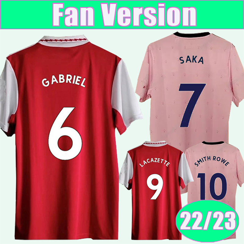 

22/23 PEPE TIERNEY THOMAS Mens Soccer Jerseys ODEGAARD SMITH MAITLAND-NILES Home Away 3rd Football Shirts Short Sleeve, Qm9244 22 23 home premie. leagu. patch