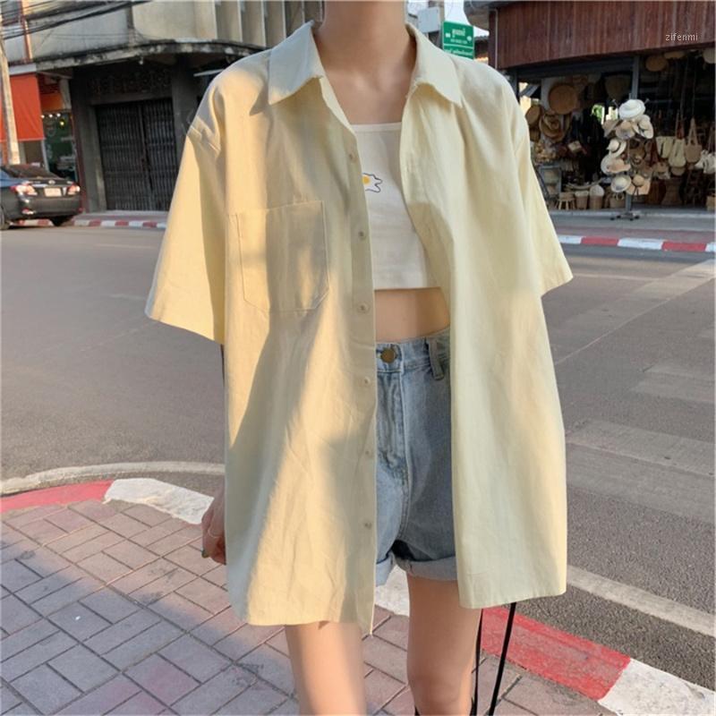 

Women's Blouses & Shirts 2022 Summer Loose Soft For Women Clothing, White