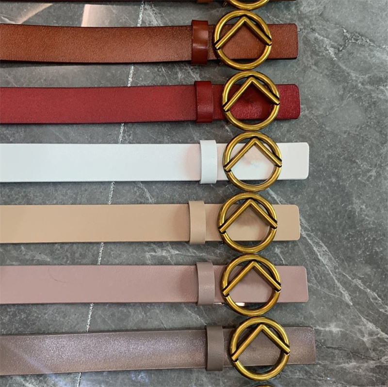 Fashion Designer Women Belt Letter Design Slim Section 8 Colors With Box Versatile Skirt Jeans Men Belts High Quality