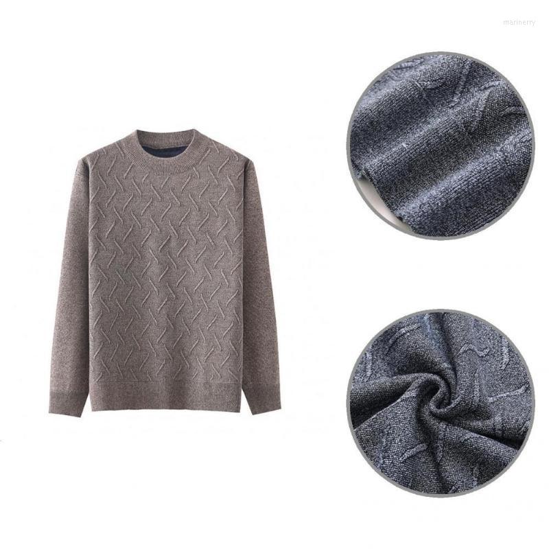 

Men's Sweaters Great Men Sweater Stitching All Match Wear-resistant Spring Autumn SweaterMen's Mari22, Khaki