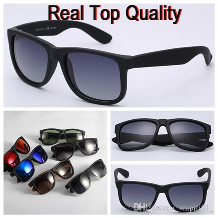 new Brand Classic justin top Polarized Sunglasses Men Driving women Sun Glasses 4165 Eyewear With Box Oculos gradient sunglass gaf293Y