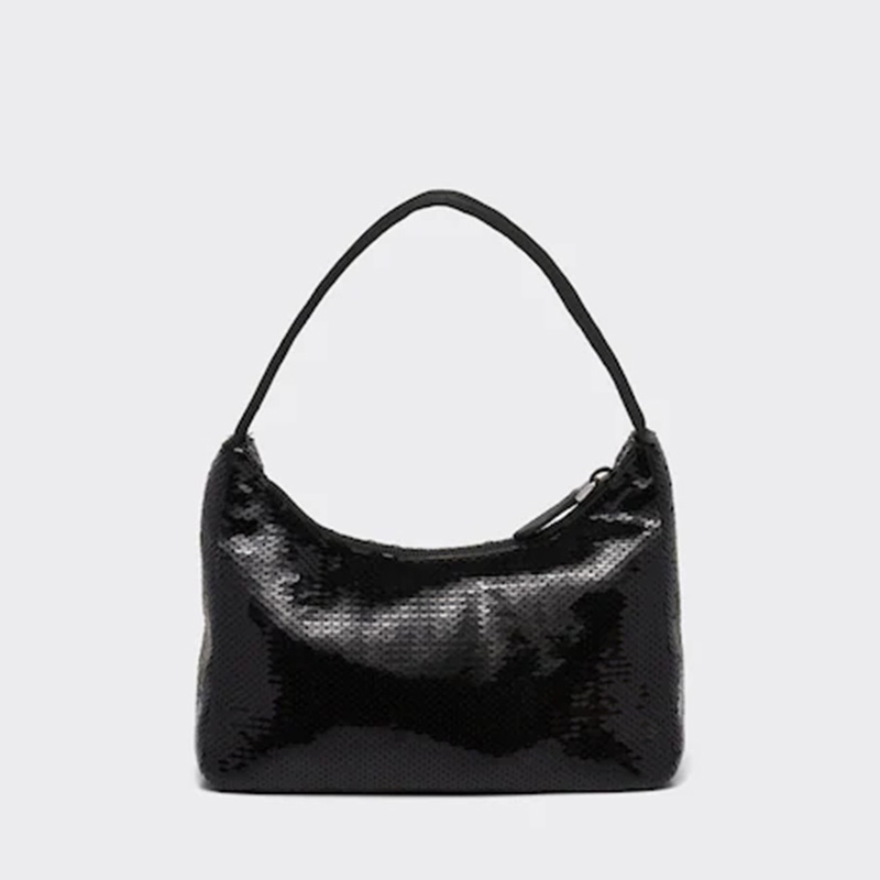 

Sequin hobo underarm bags designer luxury women handbags purses shoulder bag exquisite small fashion tote 21cm, Blue