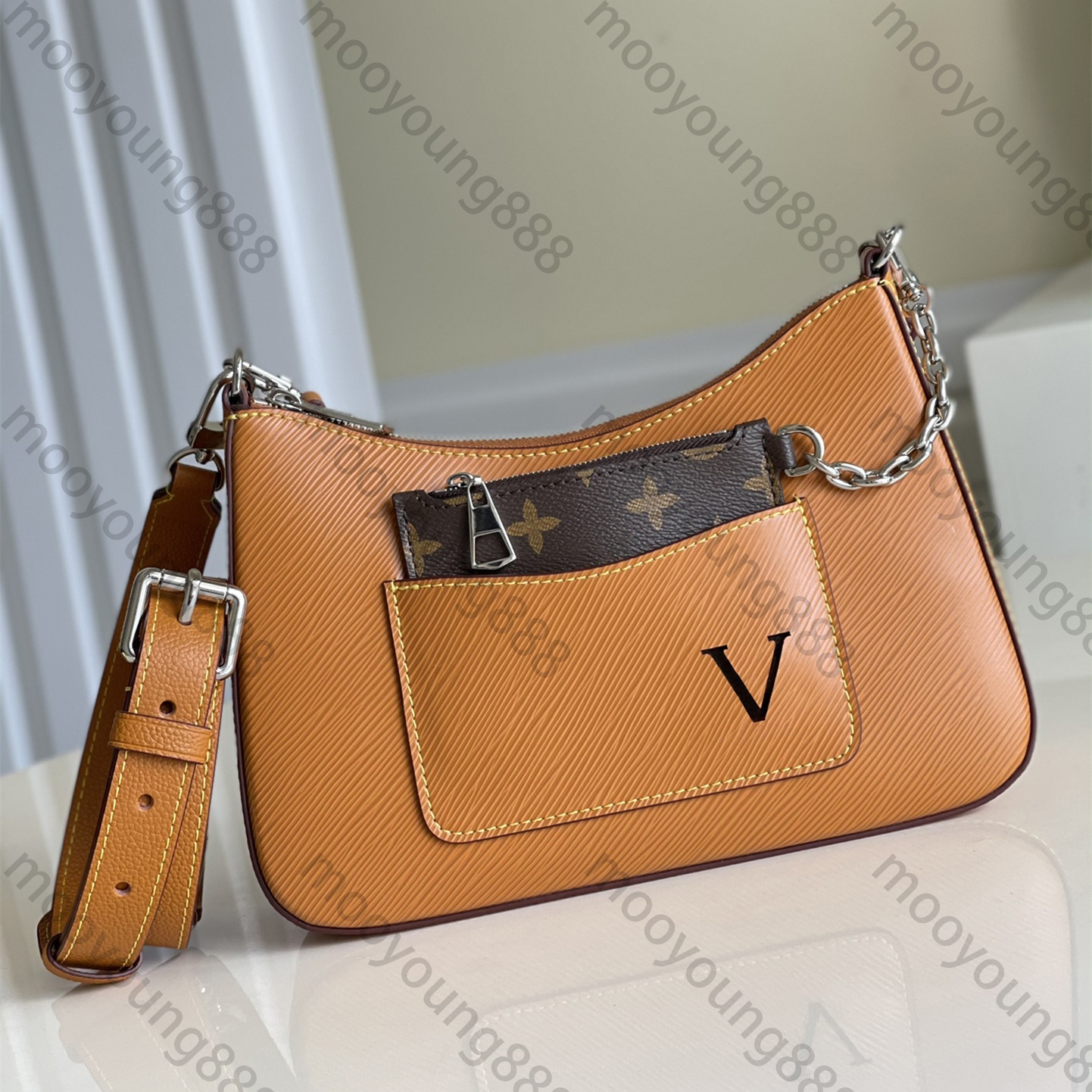 

10a Top Tier Quality Luxury Designers Small Marelle Bag Womens Real Leather Handbag Crossbody Shoulder Black Bag Strap Silver Chain Box Canvas Zipper Purse With SN, Upload pics to contact us