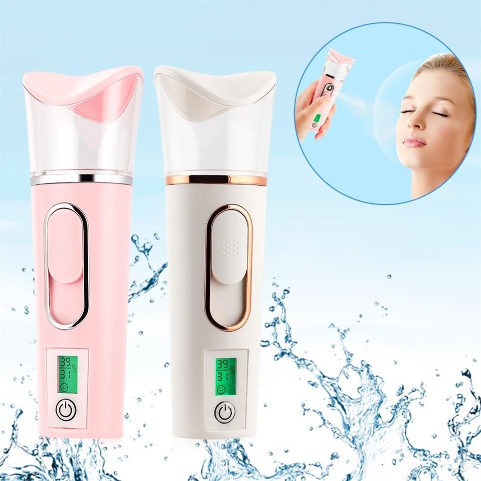 

3 In1 Portable Facial Steamer Nano Mister Face Spray Bottle Mist Sprayer Skin Moisture Hydrating Skin Care Tools USB Charge CX2007254G