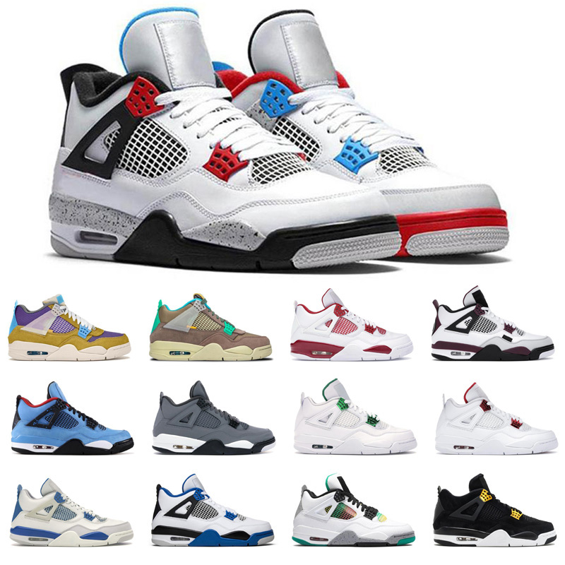 

Men Basketball Shoes Women Sneakers University Blue Black Cat Fire Red pure money Neon Royalty Outdoor Mens Trainers Sports Shoes 40-47, White oreo