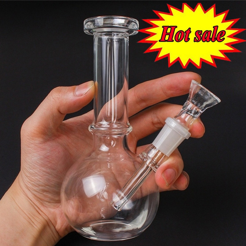 

Hookah Clear Bong Round Glass Bottle