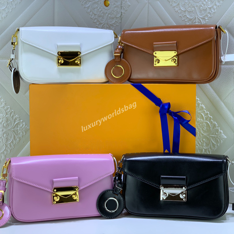 

M52022 Luxury Designers Nurse Shoulder Bag Black Classic Genuine Leather Crossbody postman Lady Handbag Totes handbags messenger bags, Box