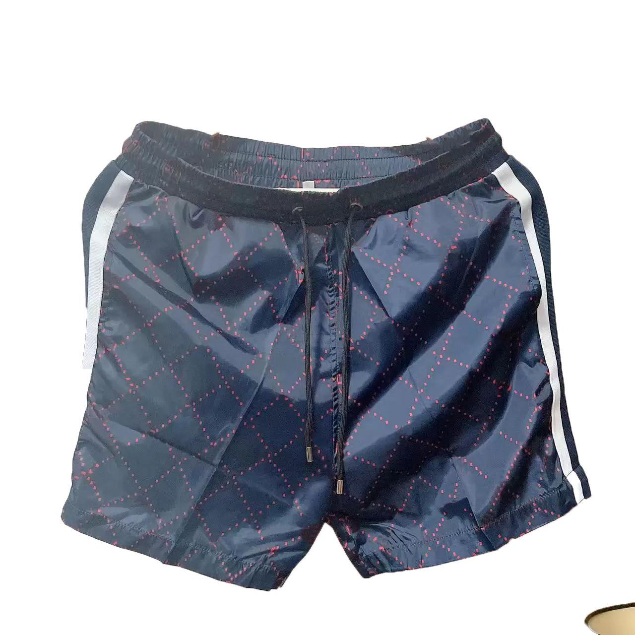 Designer New Luxury Casual Men's Shorts pour vêtements de haute qualité Pantalon de plage de coton de mode imprimé M-3XL