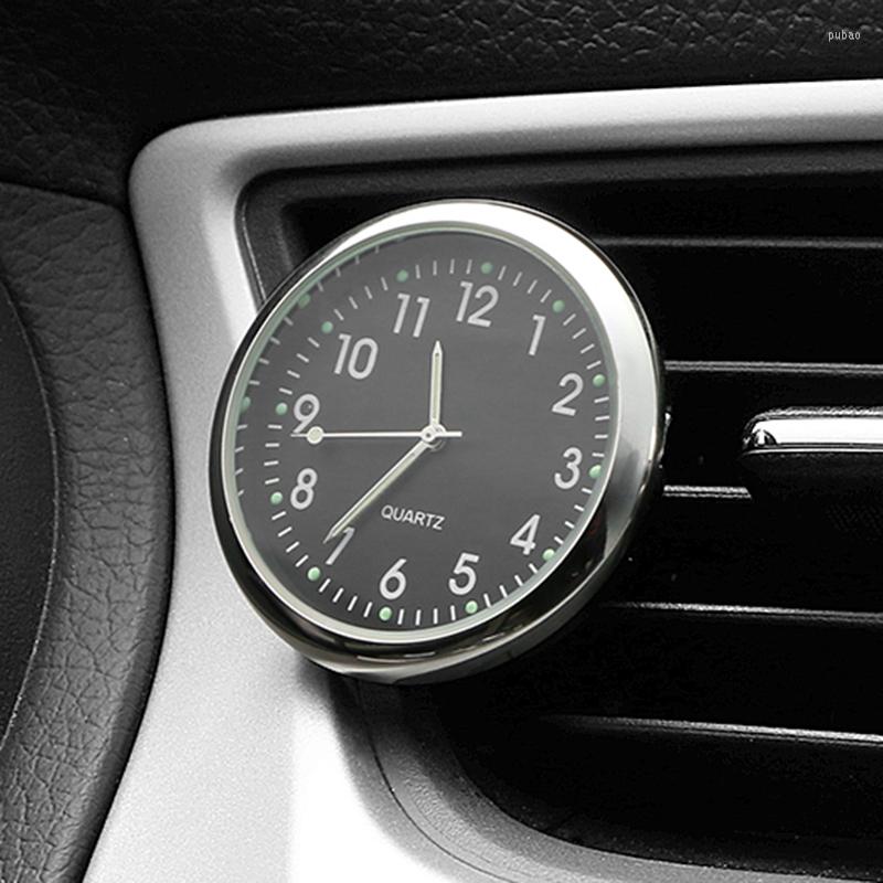 Décorations intérieures Horloge de voiture Décoration automobile Montre automatique Évents automobiles Clip Désodorisant dans les accessoires Orn